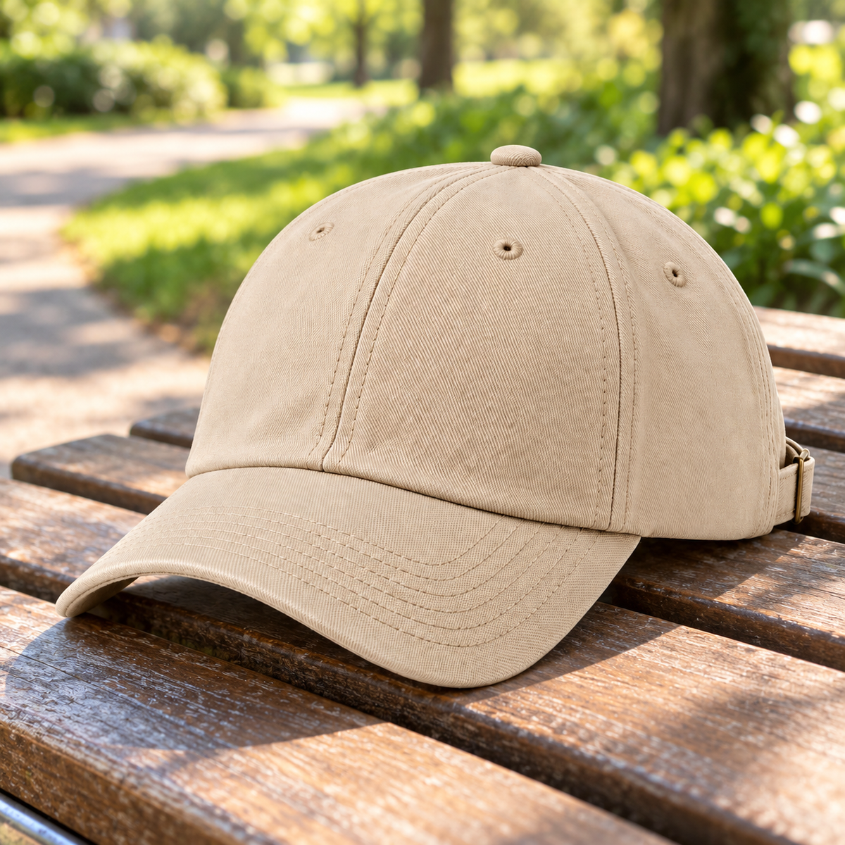 Velunorar Classic Cotton Baseball Cap – Adjustable Everyday Casual Hat for Spring & Summer