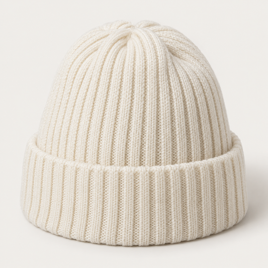 Velunorar Classic Ribbed Knit Beanie – Winter Casual Hat for Cold-Season Styling