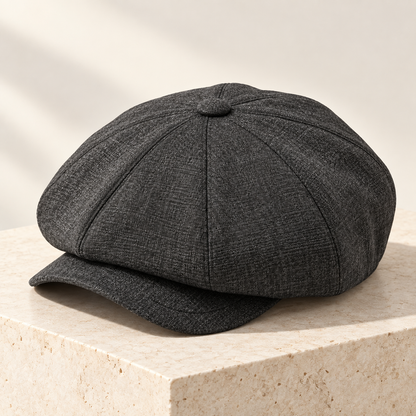 Velunorar Newsboy Cap – Textured Casual Hat for Fall & Transitional Seasons