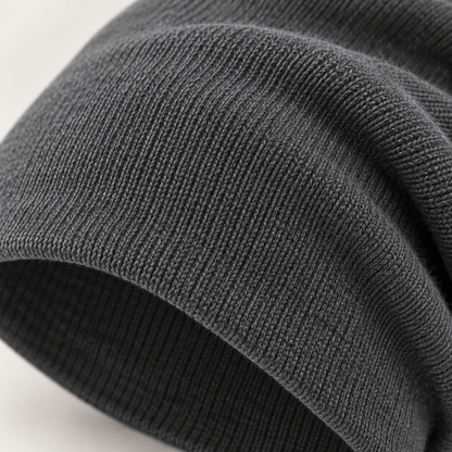 Velunorar Slouchy Knit Beanie – Relaxed Winter Casual Hat with Ribbed Texture