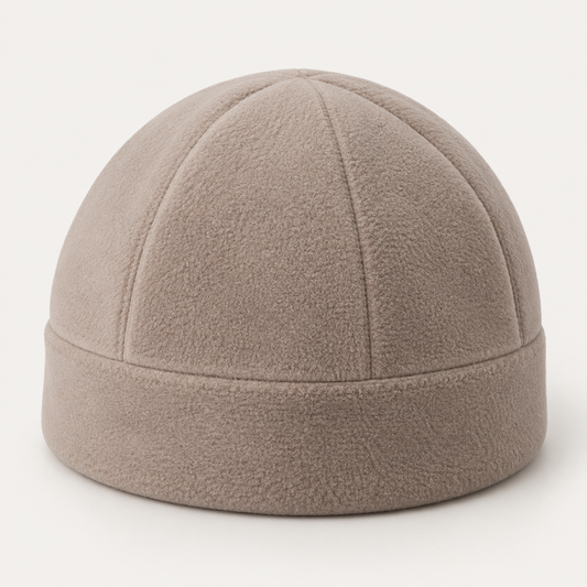 Velunorar Minimalist Fleece-Look Winter Hat – Textured Casual Hat for Cold-Season Styling