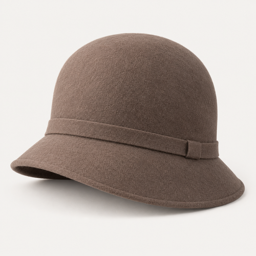 Velunorar Classic Cloche Hat – Textured Casual Hat for Fall & Transitional Seasons