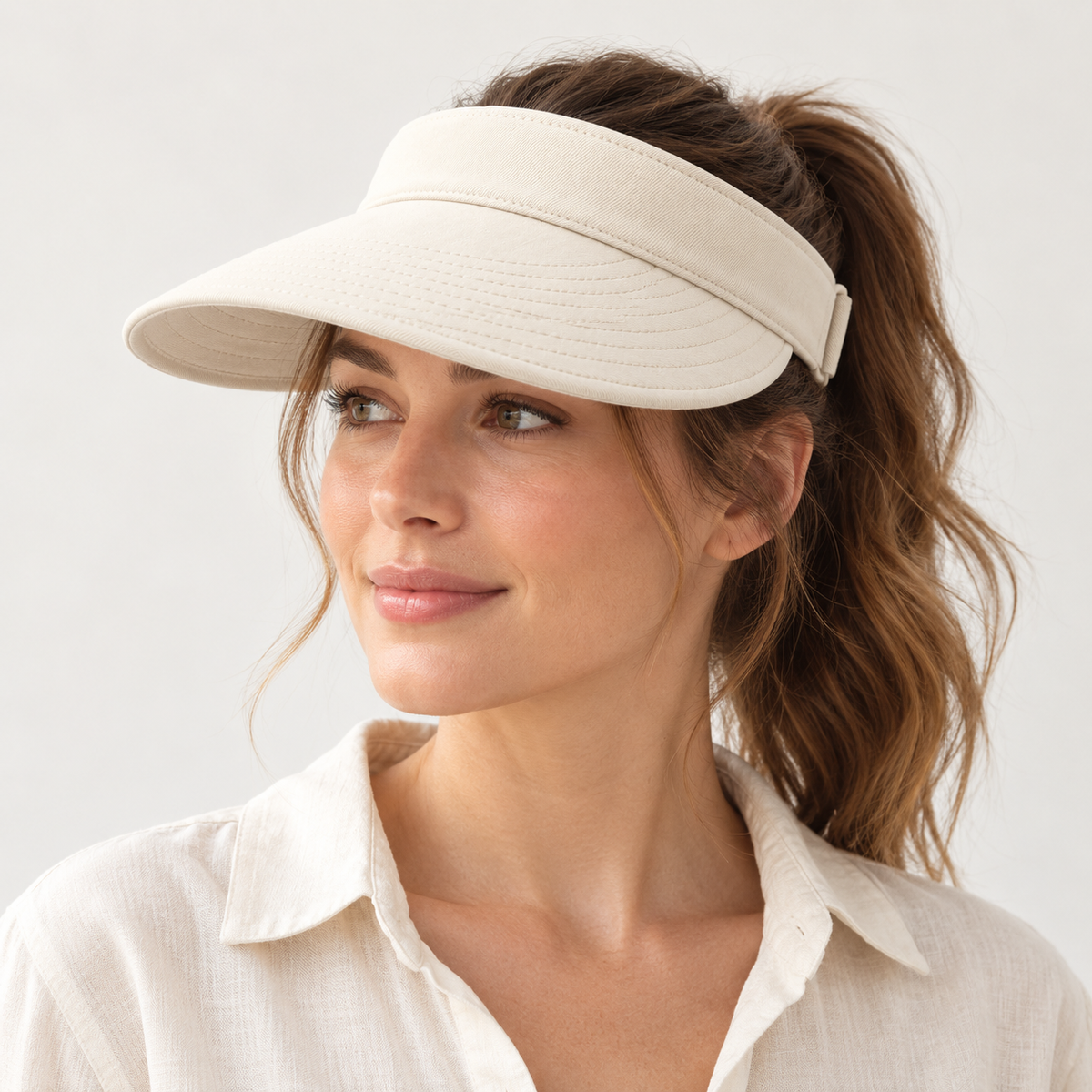 Velunorar Adjustable Visor Cap – Lightweight Casual Hat for Spring & Summer