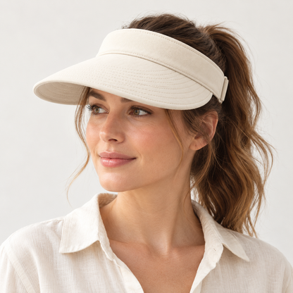 Velunorar Adjustable Visor Cap – Lightweight Casual Hat for Spring & Summer
