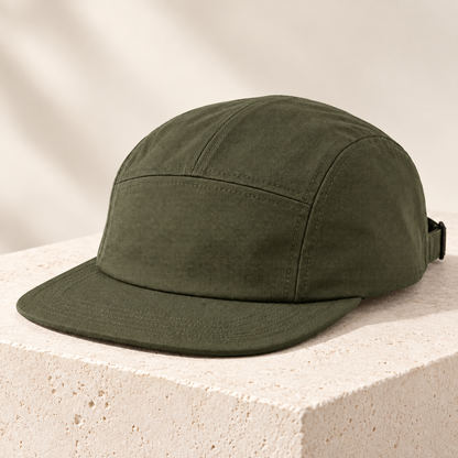 Velunorar Five Panel Camp Cap – Casual Hat for Fall & Transitional Seasons